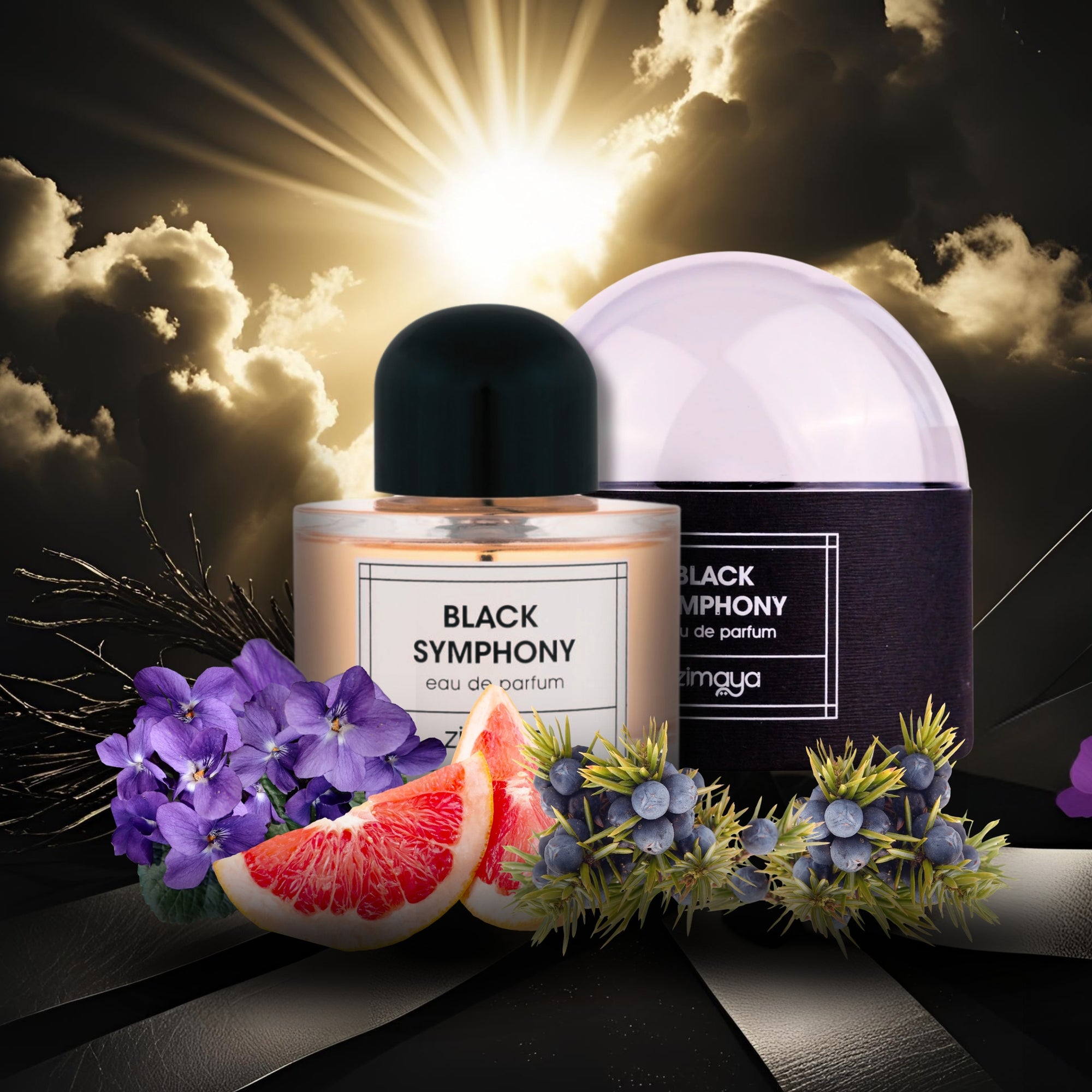 Black Symphony Unisex EDP 100ml by Zimaya
