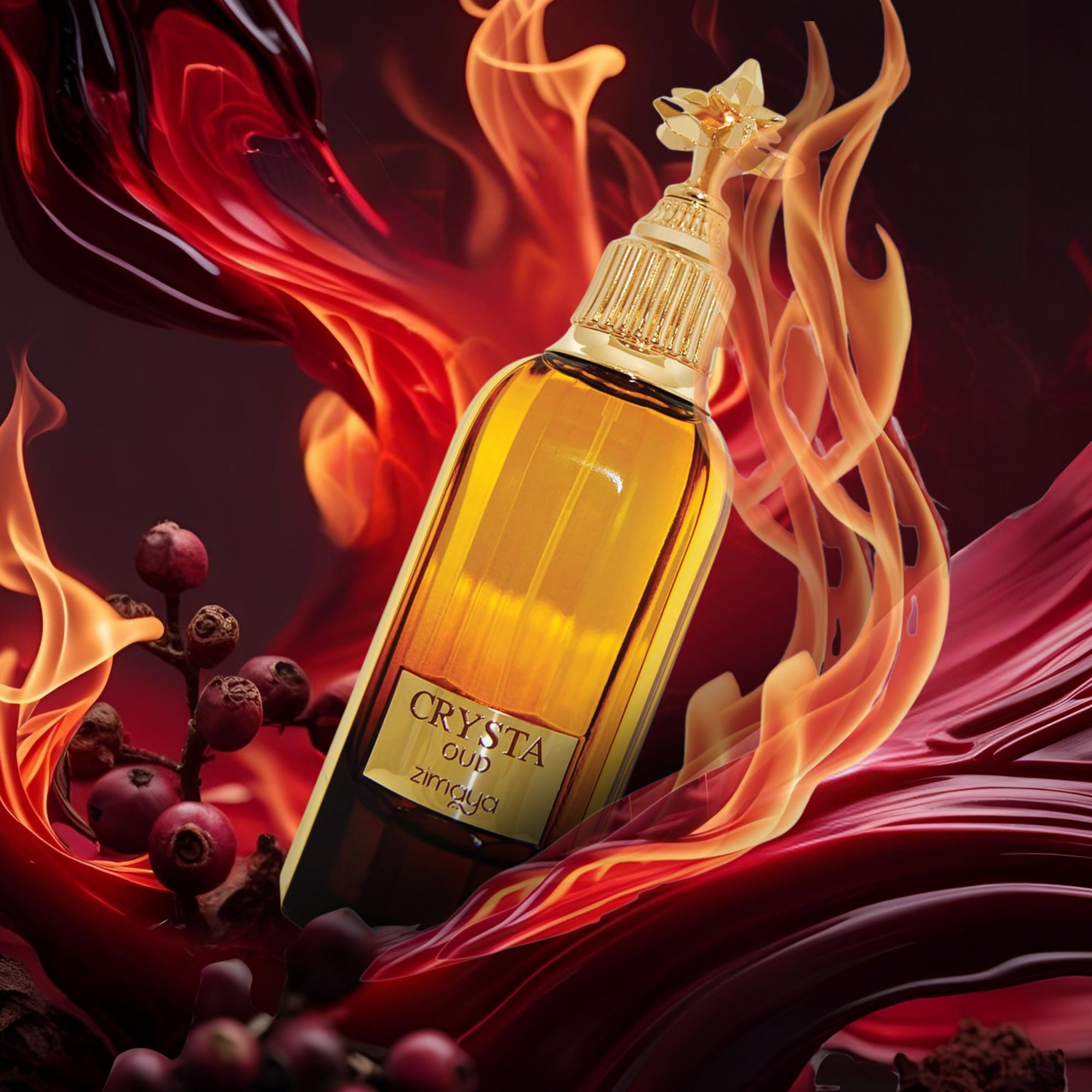 Crysta Oud Unisex EDP 100ml by Zimaya