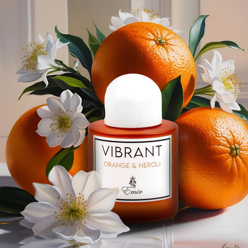 Emir Vibrant Orange and Neroli Eau de Parfum 100ml Neroli