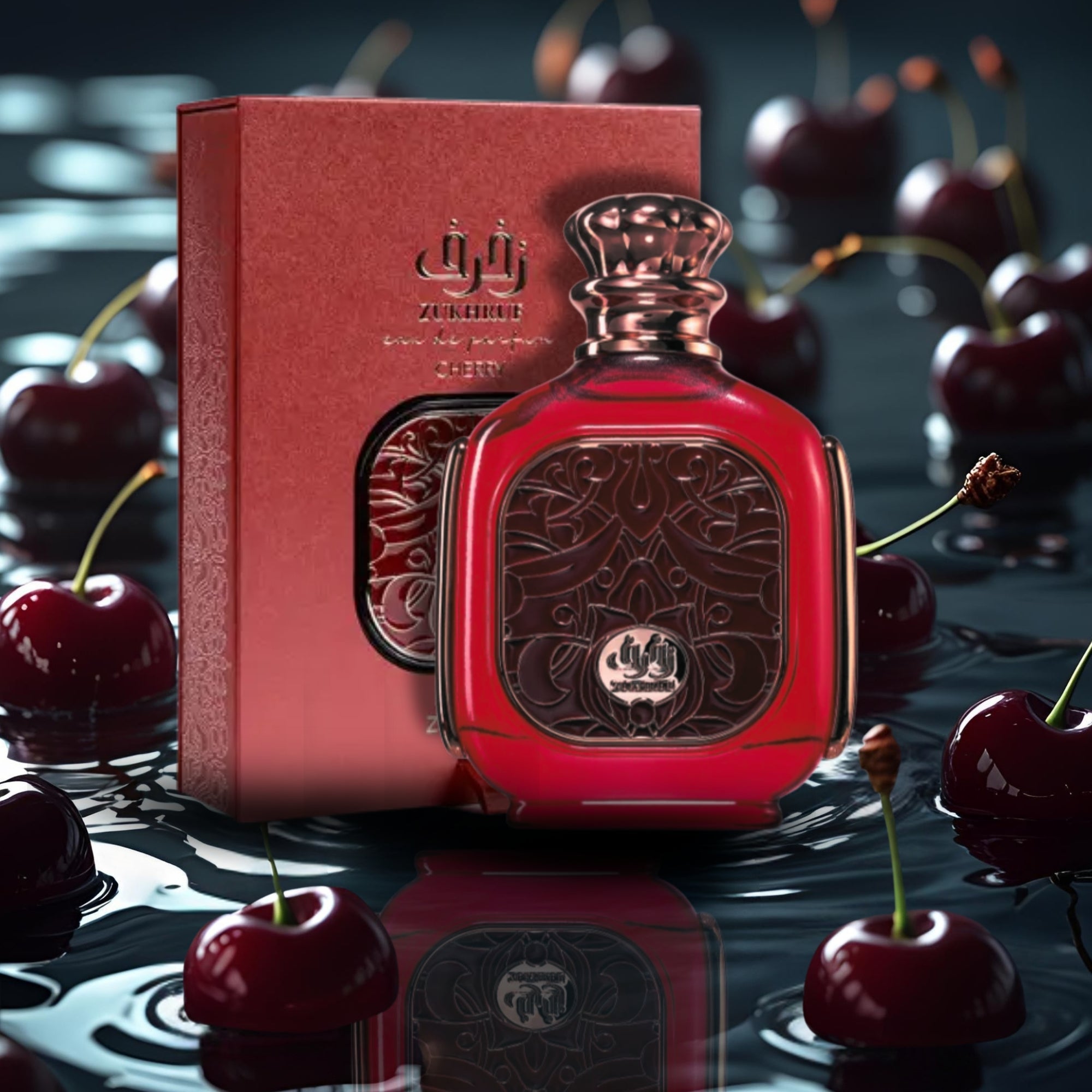 Zukhruf Cherry Unisex EDP 100ml by Zimaya